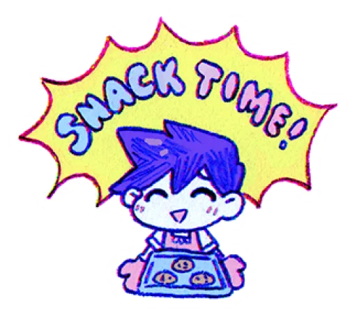 🍪 Стикер «Official Omori Stickers (OMOCAT)» для Telegram