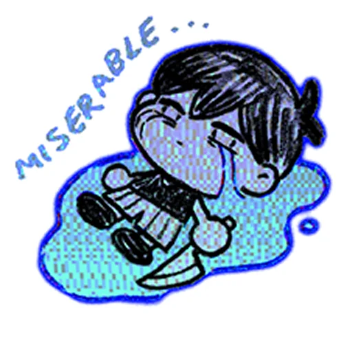 😞 Стикер «омори» для Telegram