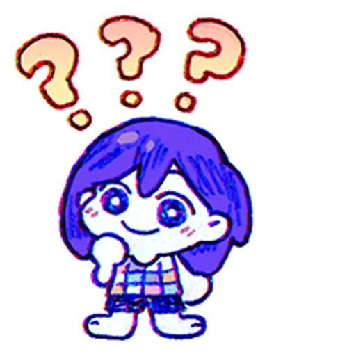 ❓ Стикер «омори» для Telegram