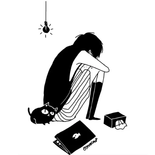 😭 Стикер «Omori» для Telegram