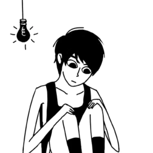 😠 Стикер «Omori» для Telegram
