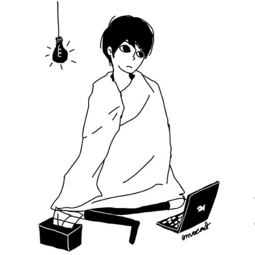 🙄 Стикер «Omori» для Telegram