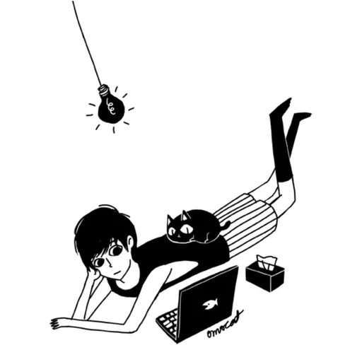 🤔 Стикер «Omori» для Telegram