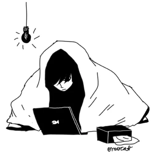 😔 Стикер «Omori» для Telegram