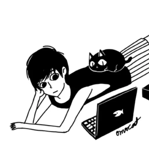🤔 Стикер «Omori» для Telegram