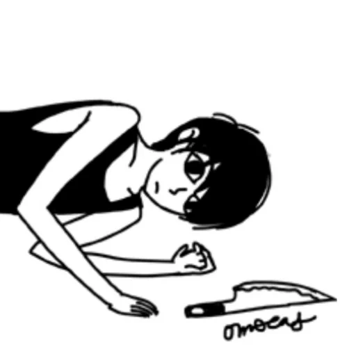 🙁 Стикер «Omori» для Telegram