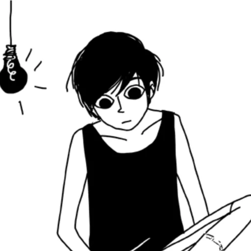 🤔 Стикер «Omori» для Telegram