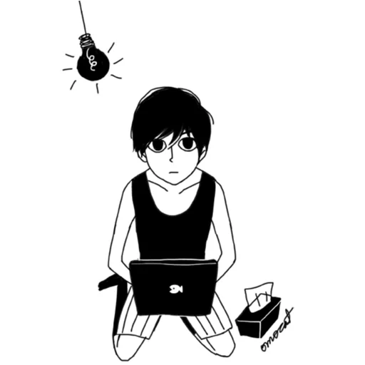 😒 Стикер «Omori» для Telegram