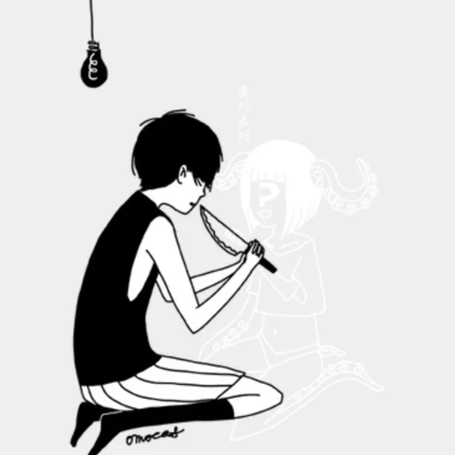 😧 Стикер «Omori» для Telegram