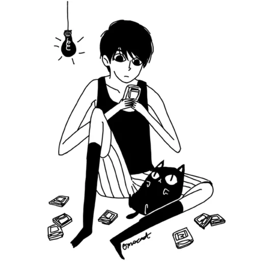 😶 Стикер «Omori» для Telegram