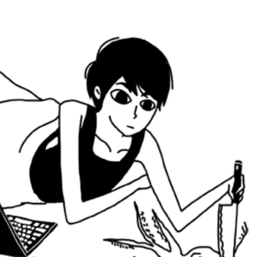 😕 Стикер «Omori» для Telegram