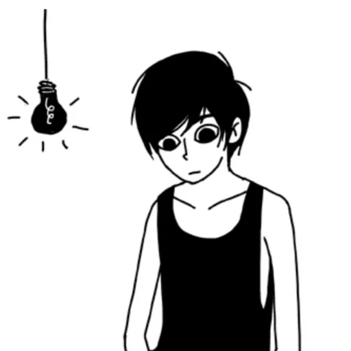 😔 Стикер «Omori» для Telegram
