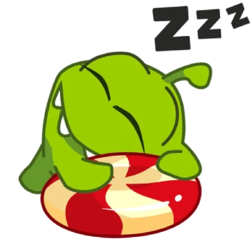 😴 Стикер «Ам Ням» для Telegram