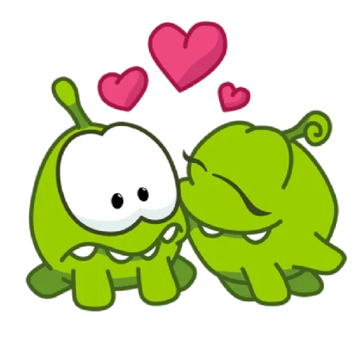 💋 Стикер «Ам Ням» для Telegram