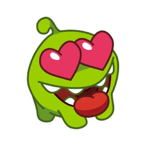 😍 Стикер «Ам Ням» для Telegram