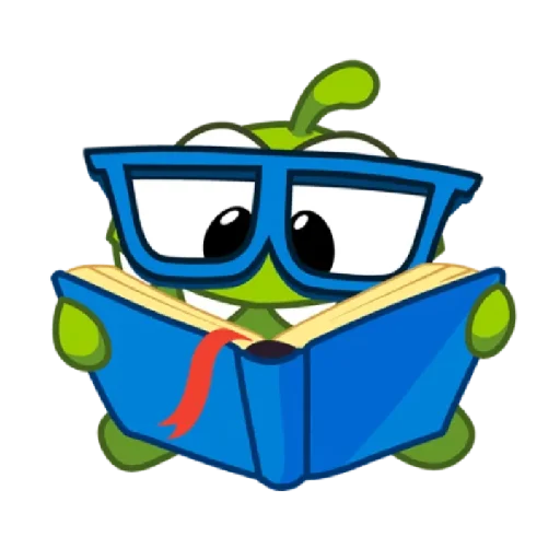 🤓 Стикер «Ам Ням» для Telegram