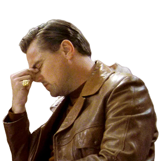 🤦‍♂️ Стикер «Once Upon a Time... in Hollywood» для Telegram