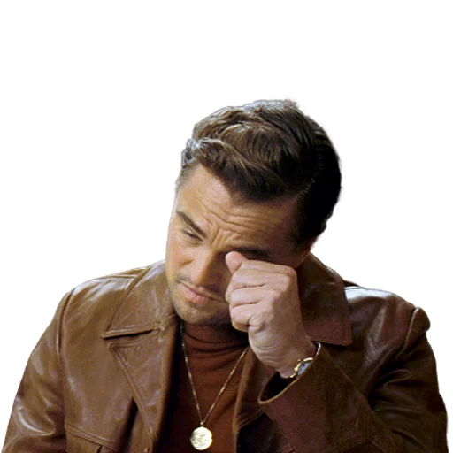 😔 Стикер «Once Upon a Time... in Hollywood» для Telegram