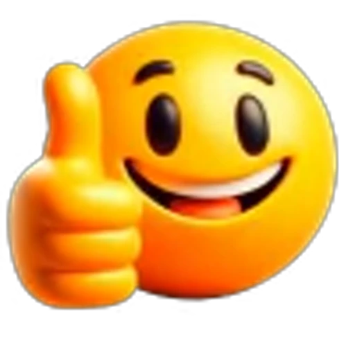 👍 Эмодзи «Нейро смайлики» для Telegram