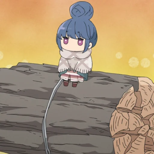 🪵 Стикер «Shima Rin» для Telegram