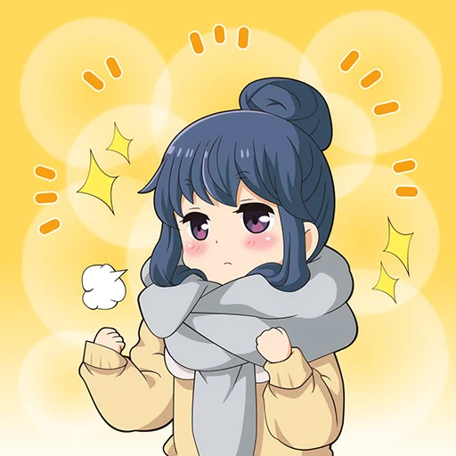 💪 Стикер «Shima Rin» для Telegram