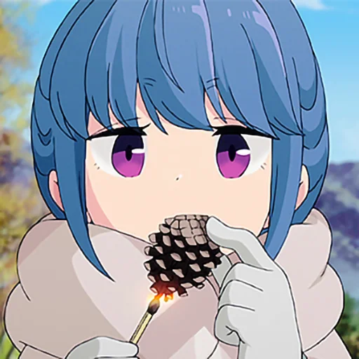 🪵 Стикер «Shima Rin» для Telegram