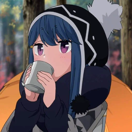 🥤 Стикер «Shima Rin» для Telegram