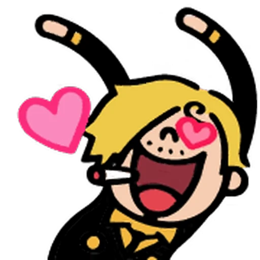 😍 Стикер «ONE PEICE» для Telegram