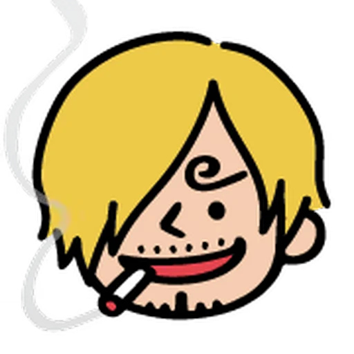 🙂 Стикер «ONE PEICE» для Telegram