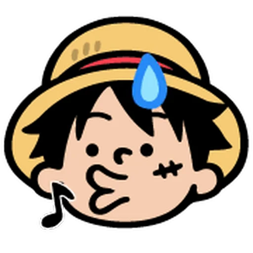 😗 Стикер «ONE PEICE» для Telegram