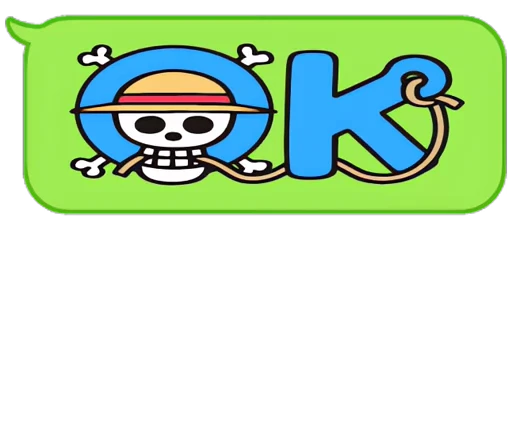 Стикерпак One Piece Luffy Gear 5 для Telegram
