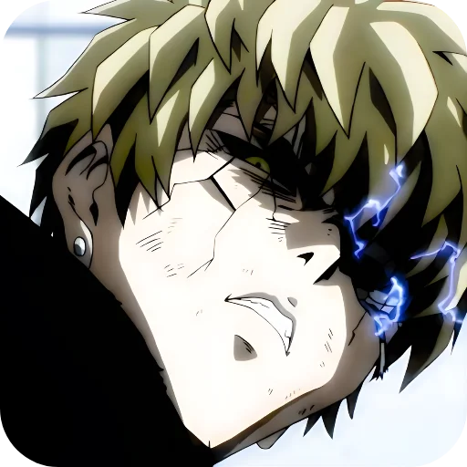 😒 Стикер «One Punch Man» для Telegram