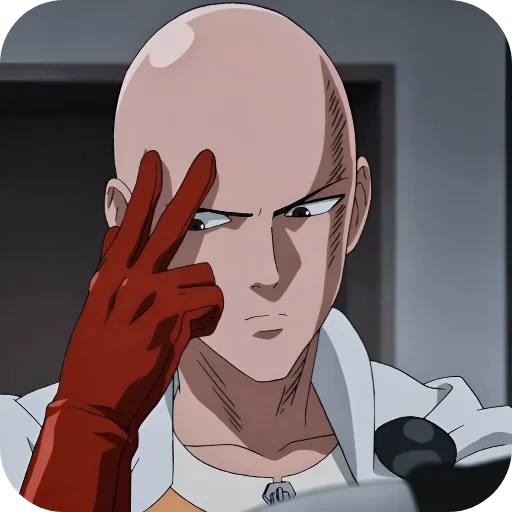 🧐 Стикер «One Punch Man» для Telegram