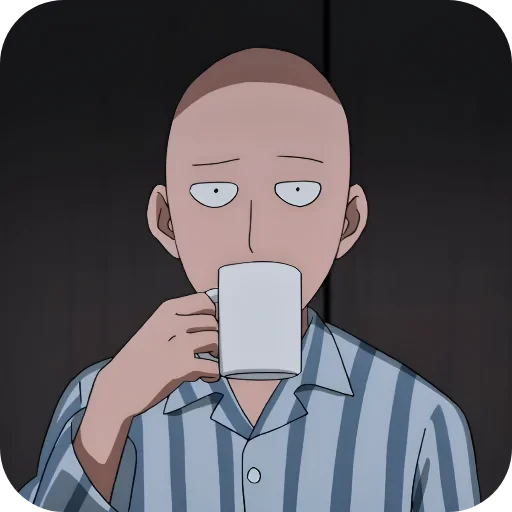 🥰 Стикер «One Punch Man» для Telegram