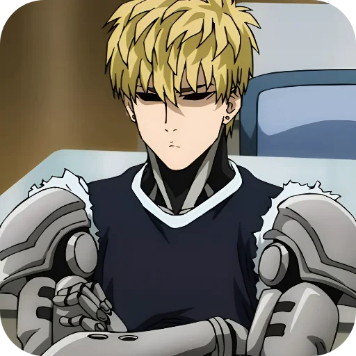 😕 Стикер «One Punch Man» для Telegram