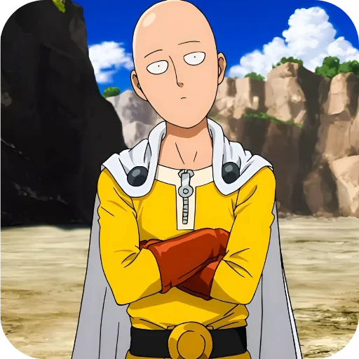 🤨 Стикер «One Punch Man» для Telegram
