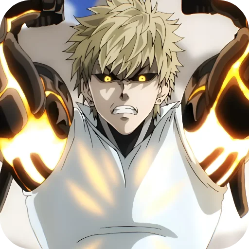 😡 Стикер «One Punch Man» для Telegram