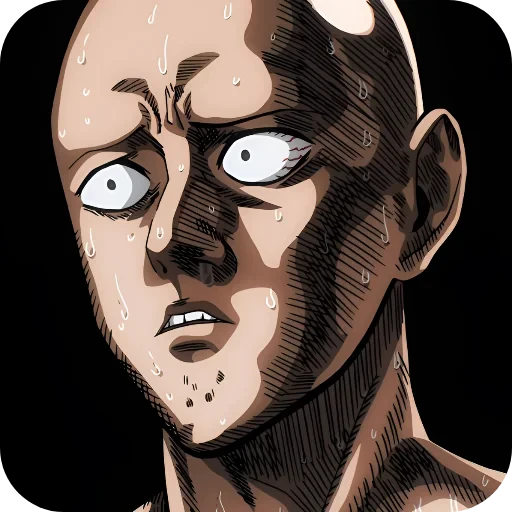 😨 Стикер «One Punch Man» для Telegram