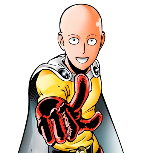 ☝ Стикер «ONEPUNCHMAN» для Telegram