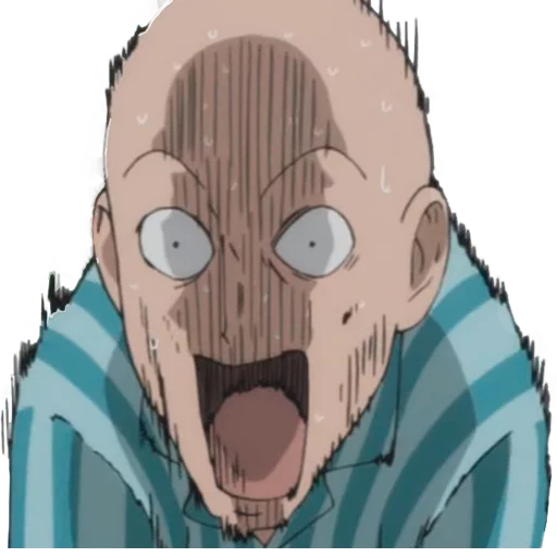😱 Стикер «ONEPUNCHMAN» для Telegram