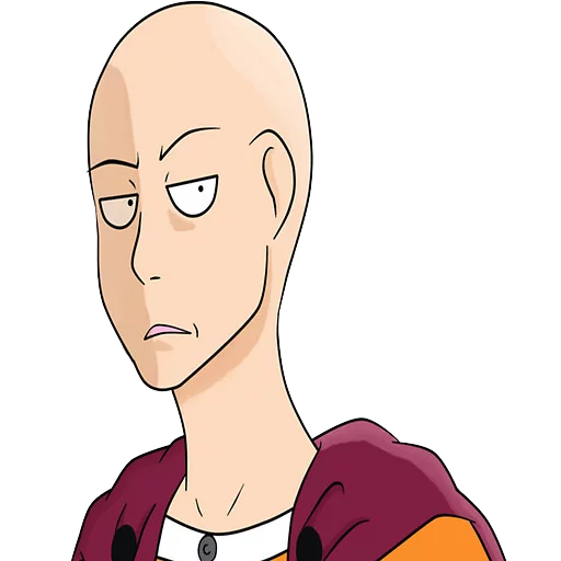 😒 Стикер «ONEPUNCHMAN» для Telegram