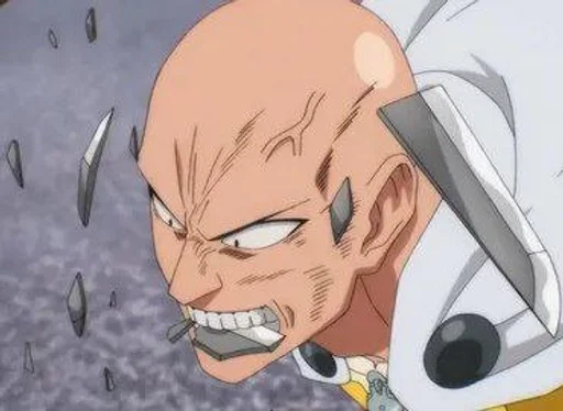 😡 Стикер «One Punch Man» для Telegram