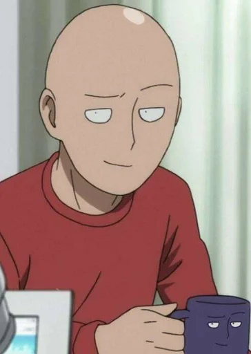 😏 Стикер «One Punch Man» для Telegram