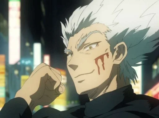 🙂 Стикер «One Punch Man» для Telegram