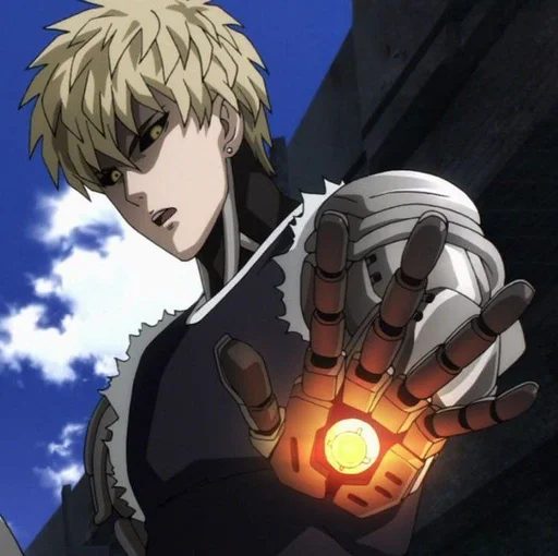😠 Стикер «One Punch Man» для Telegram