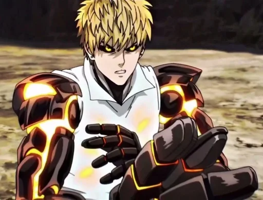 😠 Стикер «One Punch Man» для Telegram