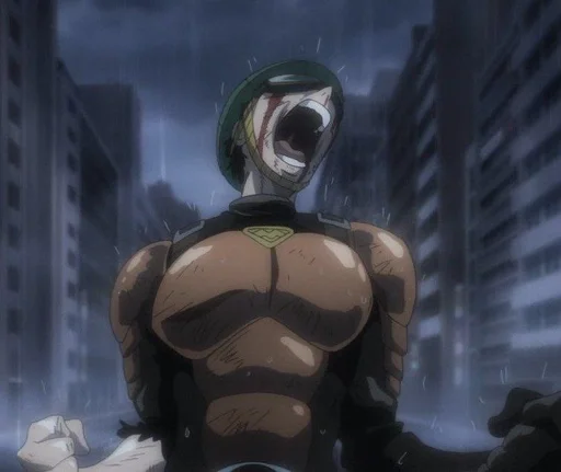 👿 Стикер «One Punch Man» для Telegram