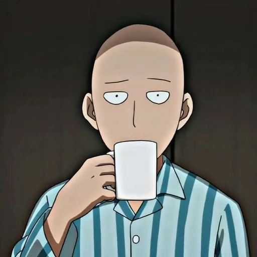 😐 Стикер «One Punch Man» для Telegram
