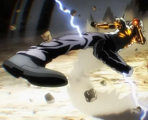 🦶 Стикер «One Punch Man» для Telegram