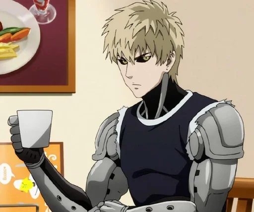 🍺 Стикер «One Punch Man» для Telegram